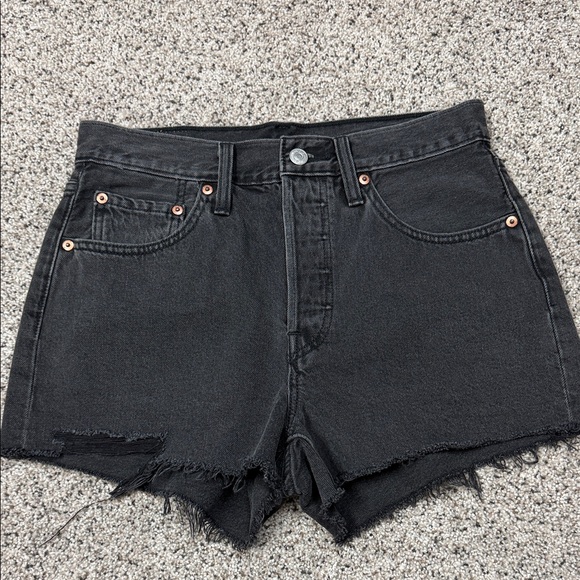 Levi's Pants - Levi's Black 501 Jean Shorts for Women
